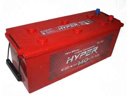 Аккумулятор Hyper 140 a/h 900A